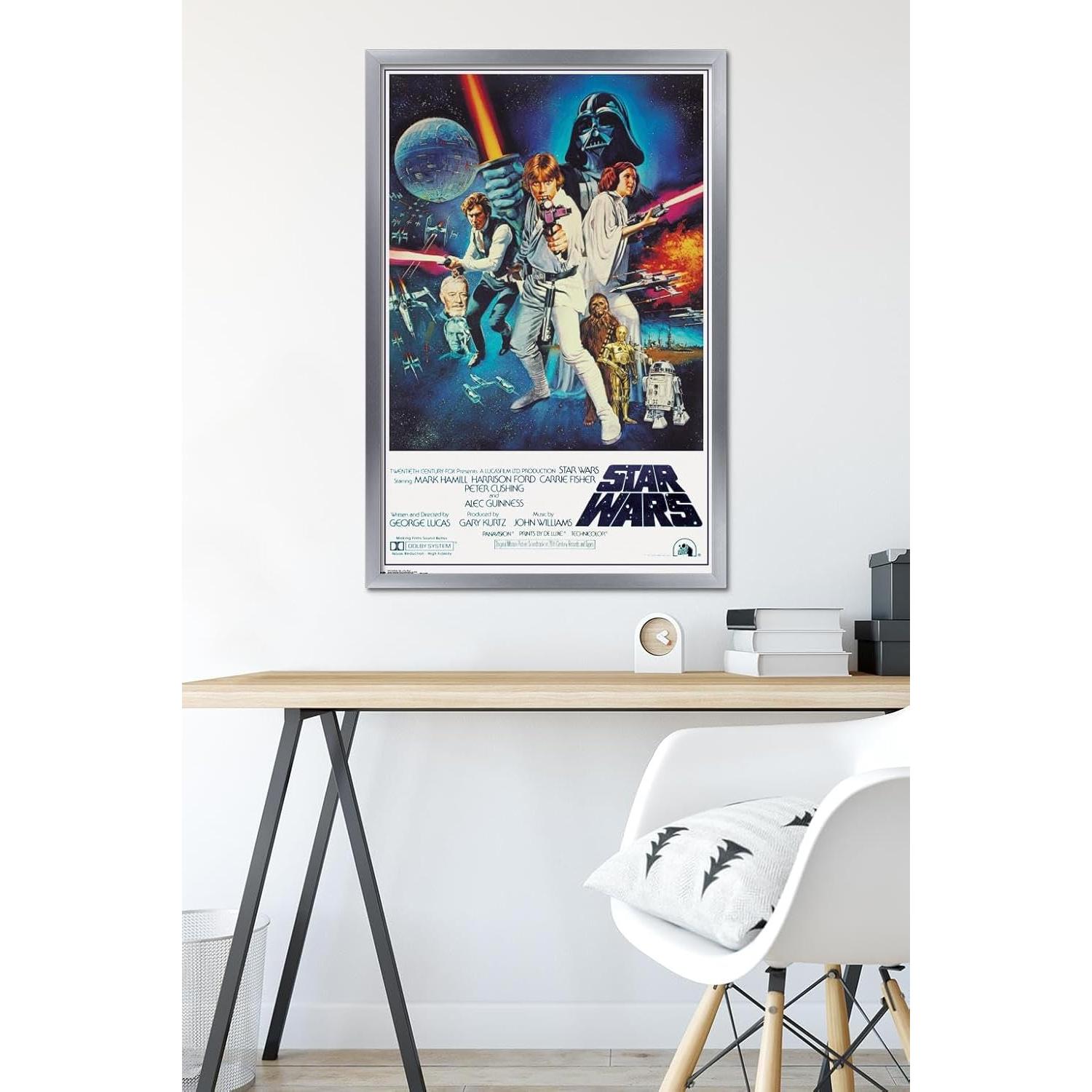Póster de Pared Star Wars 24x36 Trends Internacional Multicolor