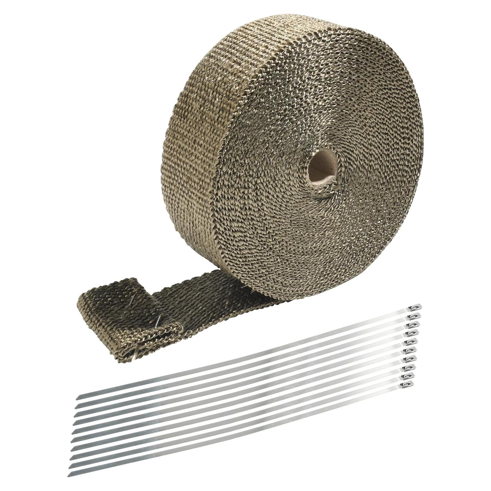 Envoltura Térmica de Escape SCUARI 2" x 15.24m Gris Verde