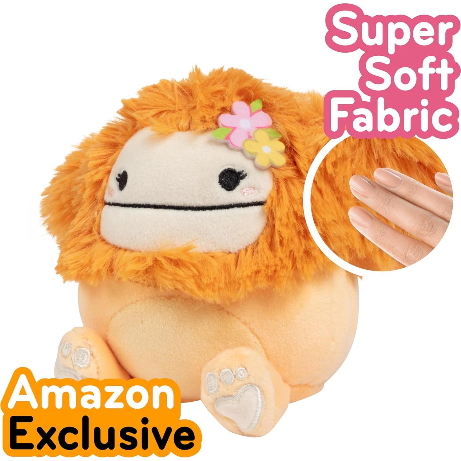 Squishmallows Peluche Shasta Bigfoot Naranja 12.7 cm Jazwares