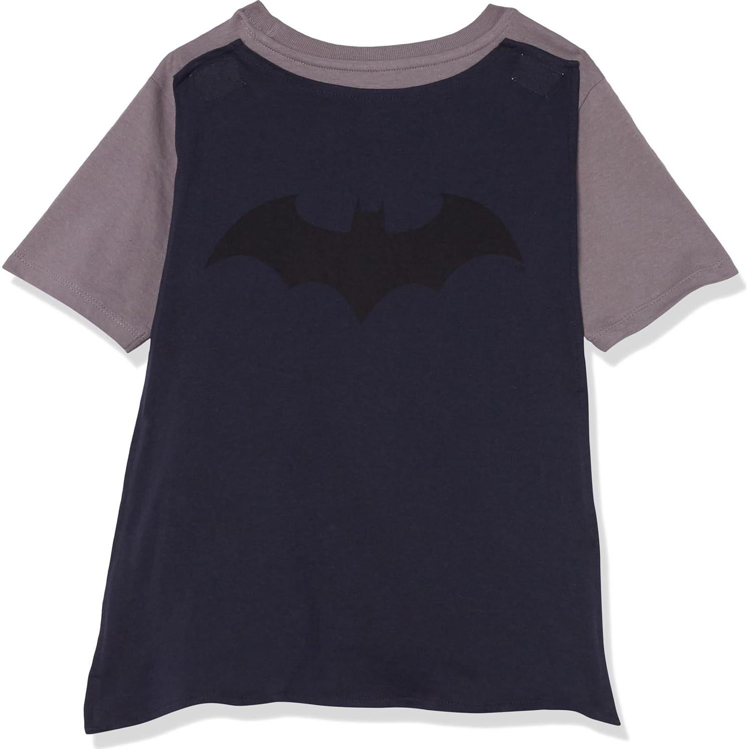 Camiseta de Capa Batman Niños DC Comics 100% Algodón 2T