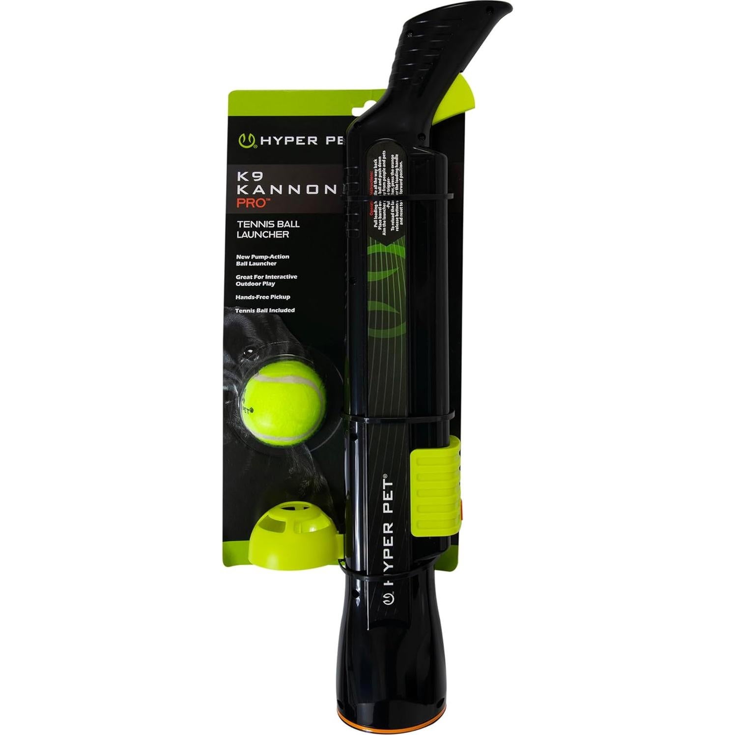 Lanzador de Pelotas Hyper Pet K9 Kannon Pro - Sin Manos