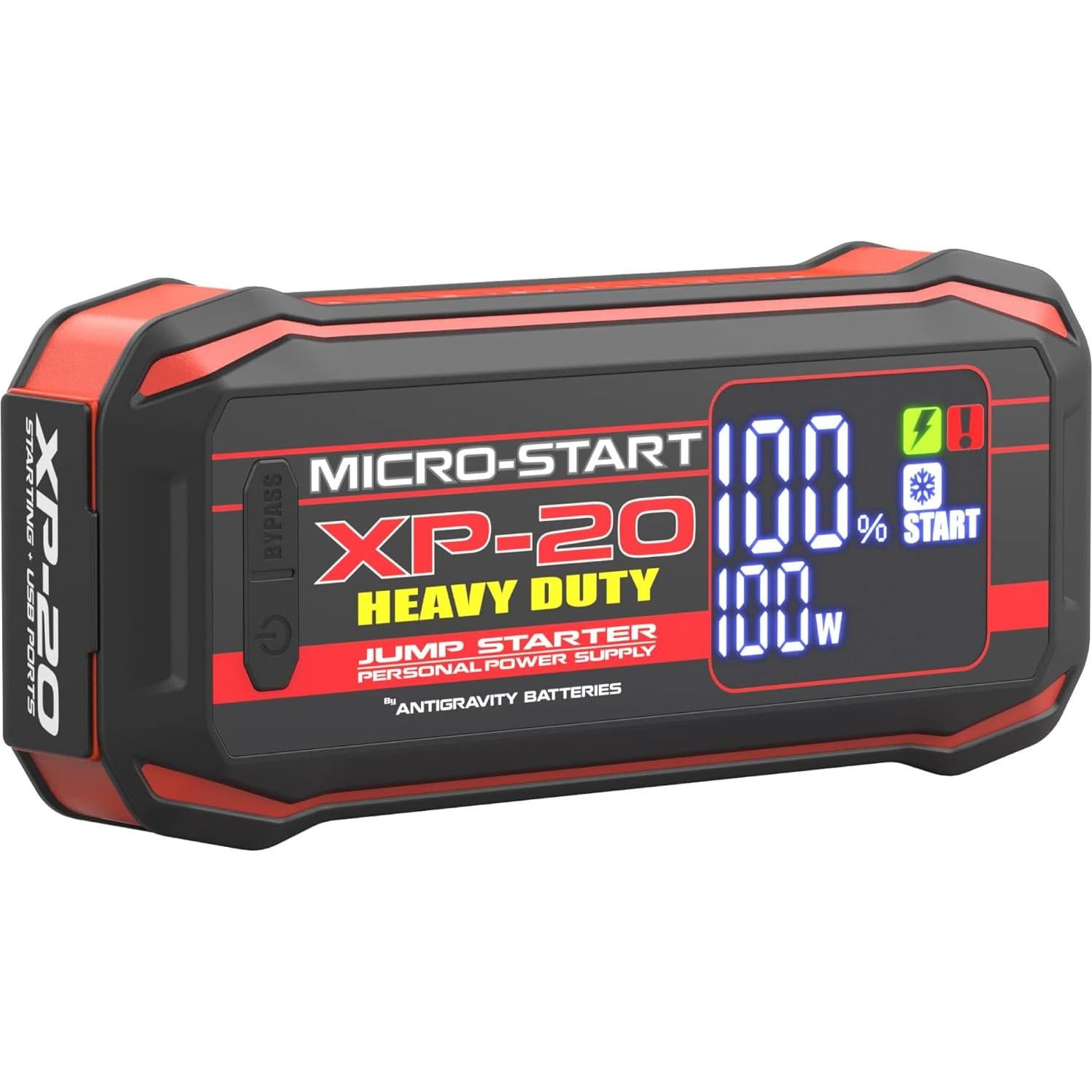 Antigravity Micro-Start XP-20-HD Heavy Duty Lithium Jump-Starter Portable Power Supply