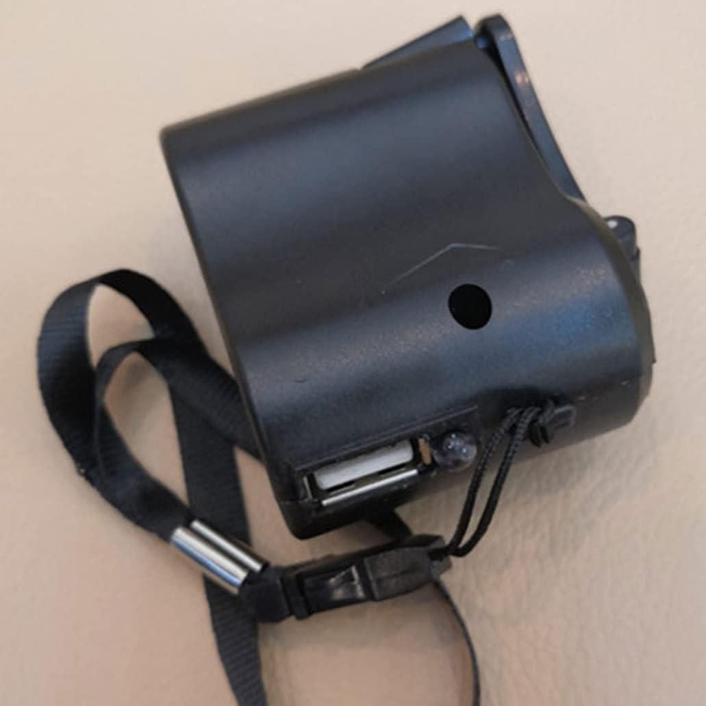 Hand Crank Emergency USB Portable Outdoor Manual Power Supply Accessories Black, Hand Crank Generator