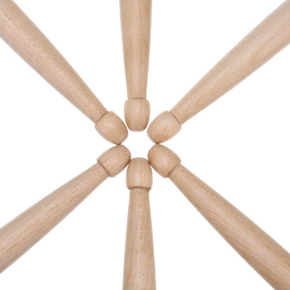 Baquetas Antner 5A de Arce con Punta de Madera - 3 Pares