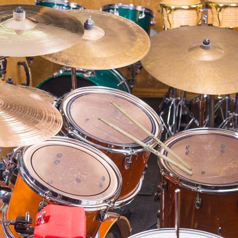 Baquetas Antner 5A de Arce con Punta de Madera - 3 Pares