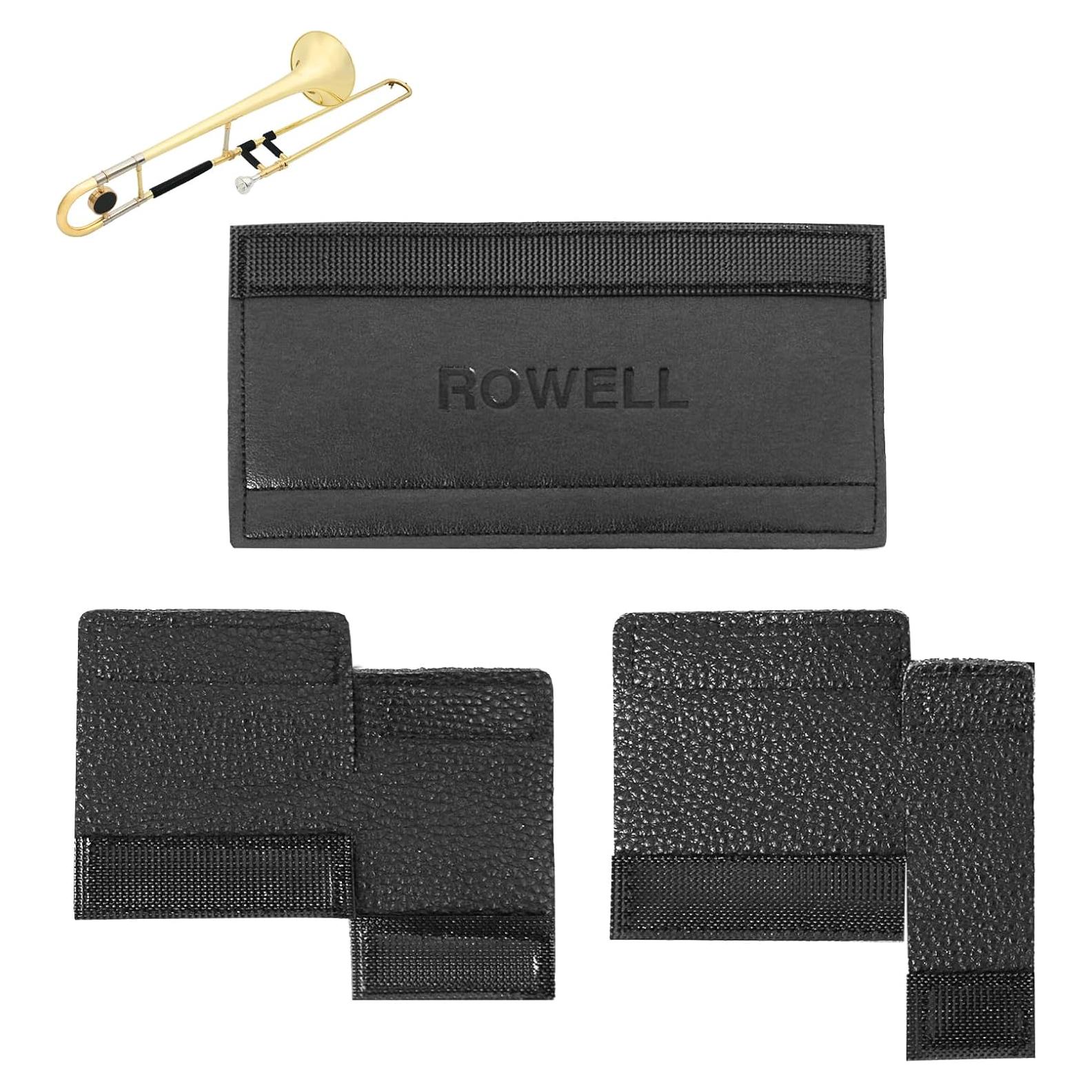 Conjunto Protectores para Trompeta ROWELL Cuero Antideslizante