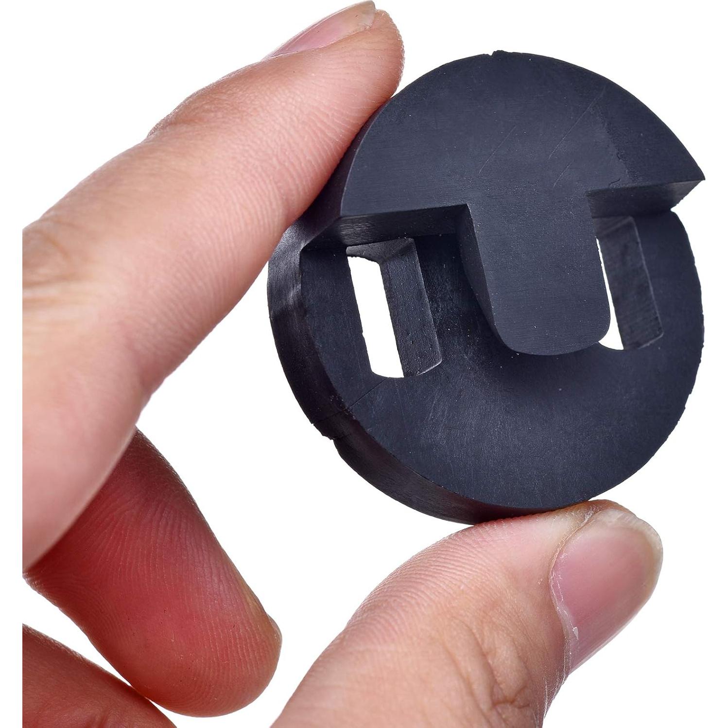 Silenciador de Chelo Tourte Goma 3.51x1.27cm Negro