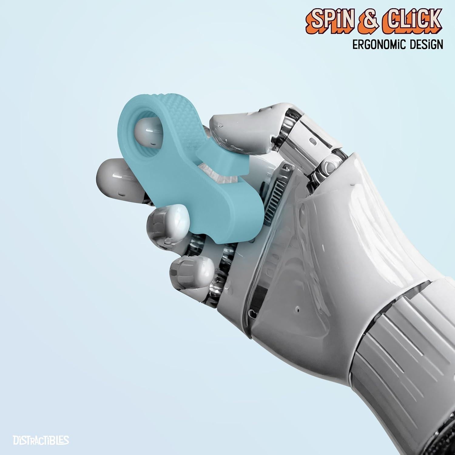 Spinner Sensorial Antiestrés Distractibles, Paquete de 2