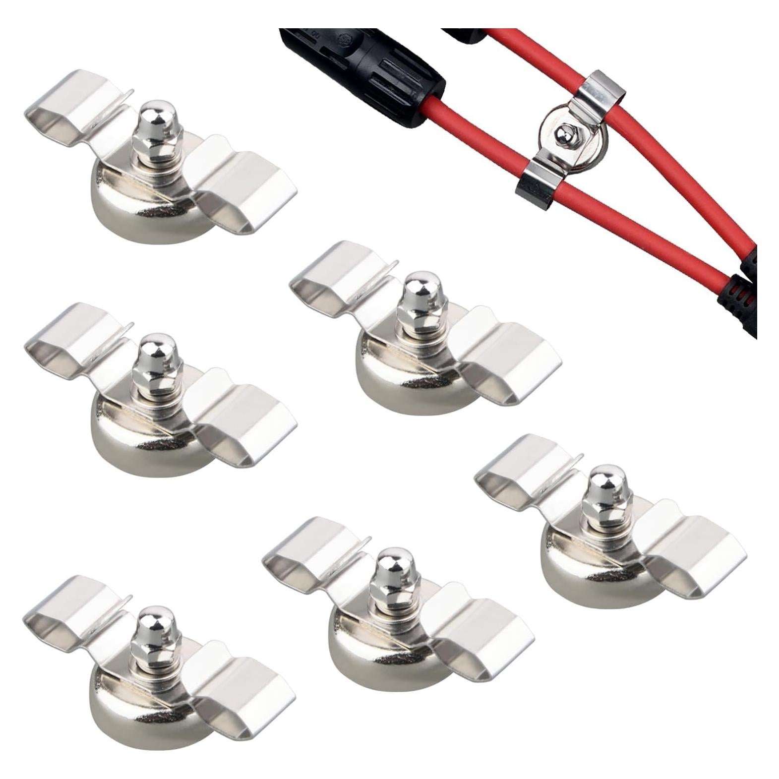 Fijadores Magnéticos Fuertes SKNOOY 6PC para Cables Planos