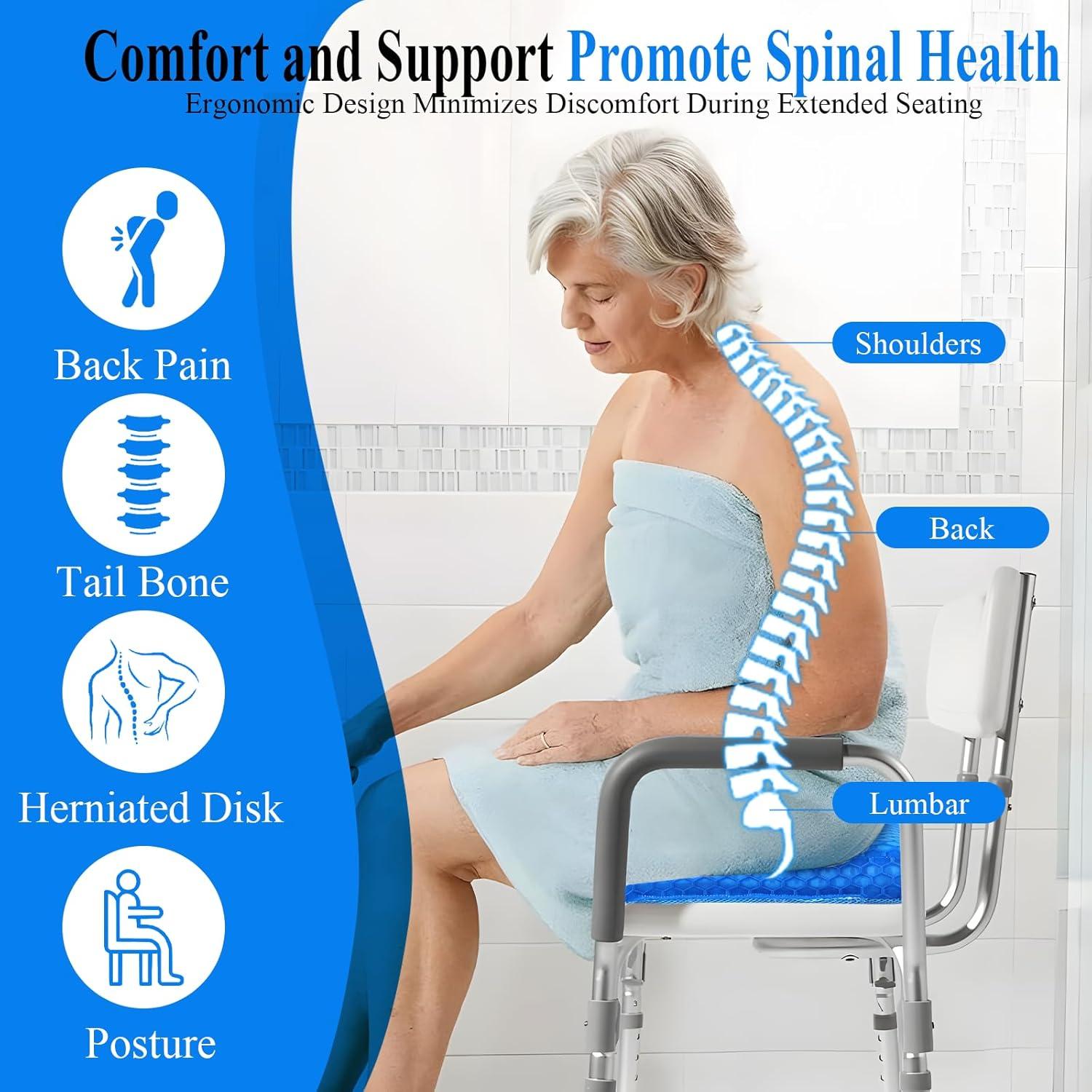 Cojín para Asiento de Ducha Anycosy Mediano Antideslizante