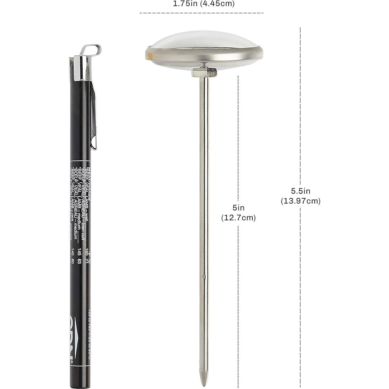 Termómetro de Carne CDN IRM190 de Lectura Instantánea 4.4 cm