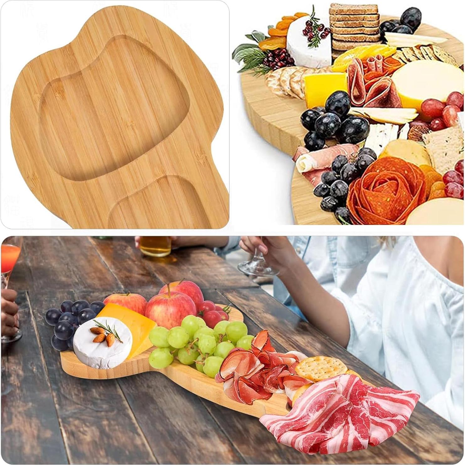 Tabla de Charcutería de Madera MAYISO 24 cm Ecológica