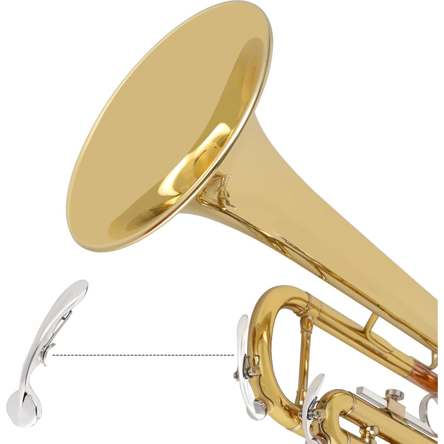 Trompeta Bb EastRock con Estuche y Kit de Limpieza