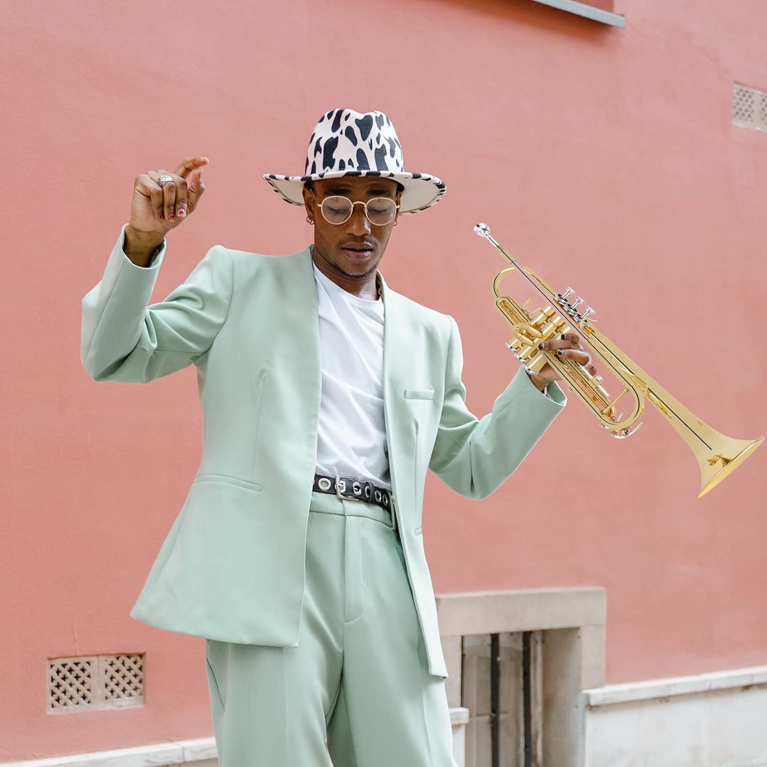 Trompeta Bb EastRock con Estuche y Kit de Limpieza