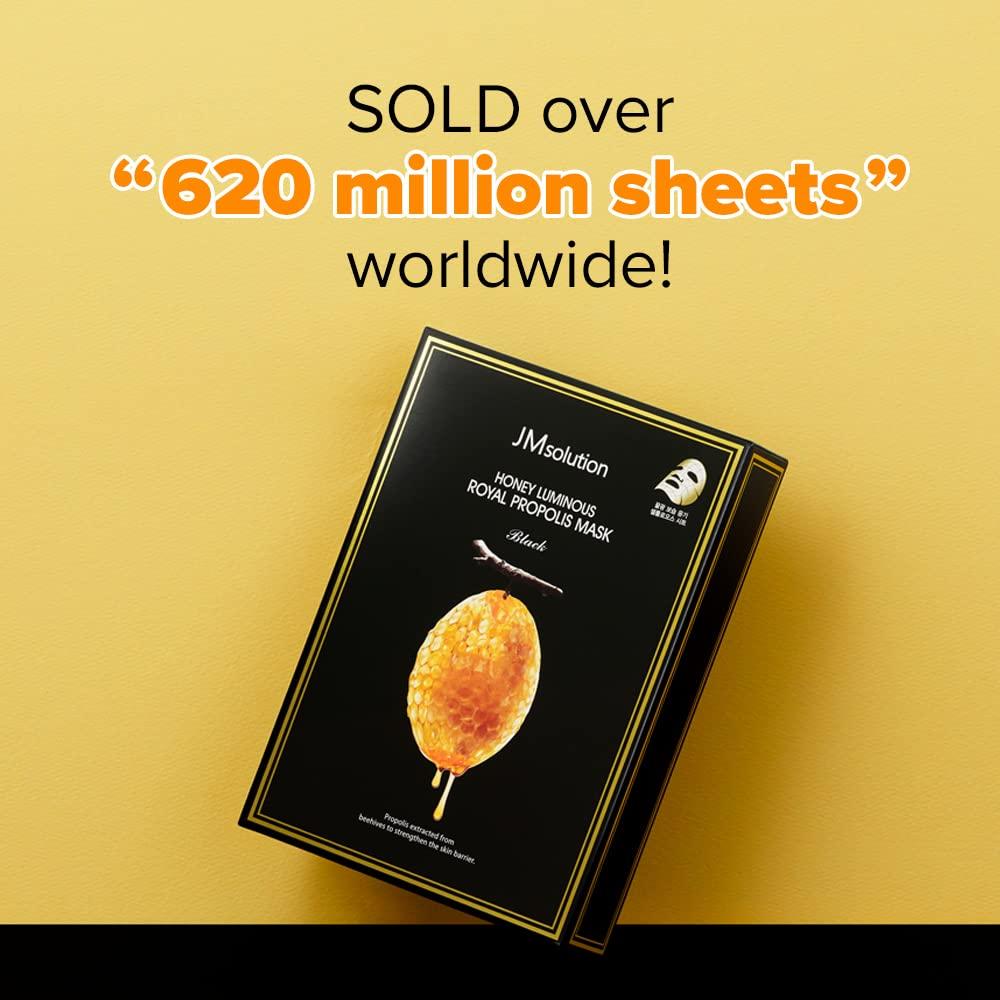 Máscara Facial JMSolution con Propóleo y Miel Real - 10 Hojas