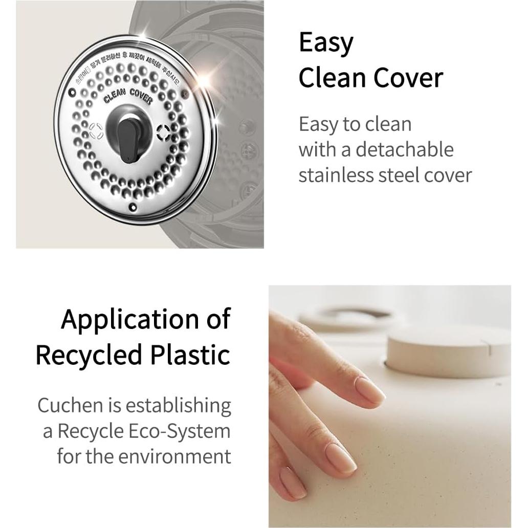 Olla Arrocera Cuchen CRH-TWK0640WUS 6 Tazas Inducción