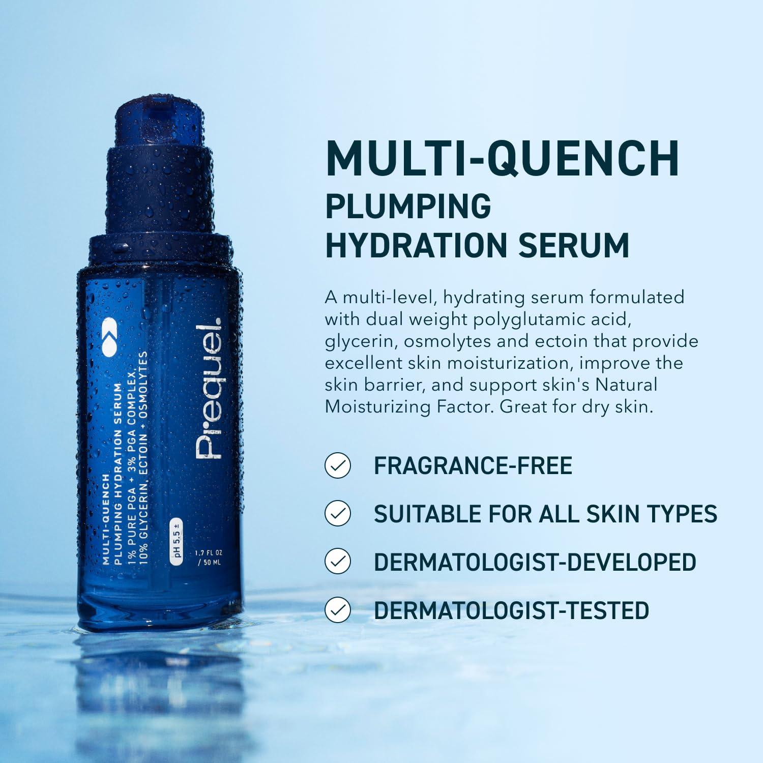 Suero Hidratante Facial Prequel Multi-Quench 48ml para Piel Seca