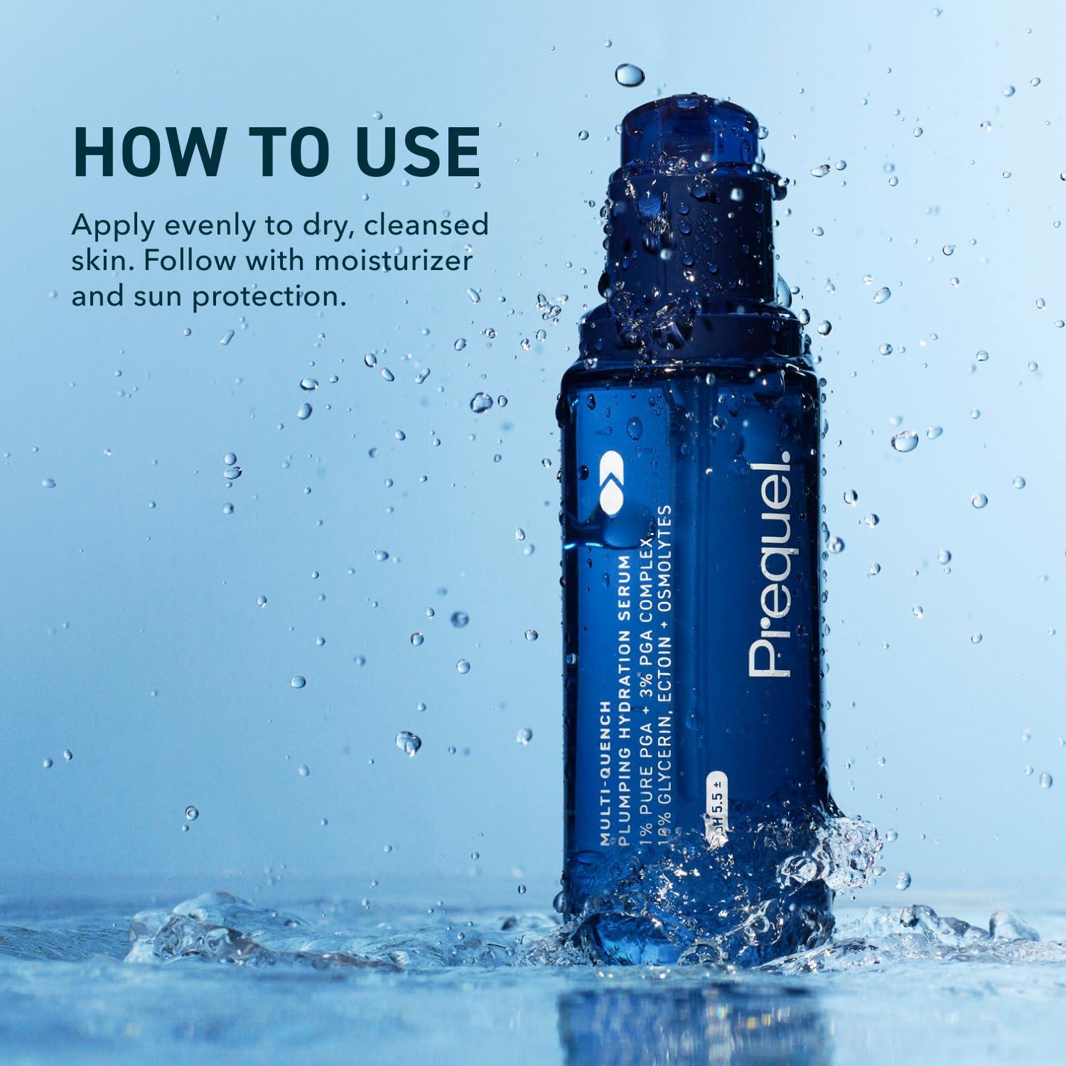 Suero Hidratante Facial Prequel Multi-Quench 48ml para Piel Seca