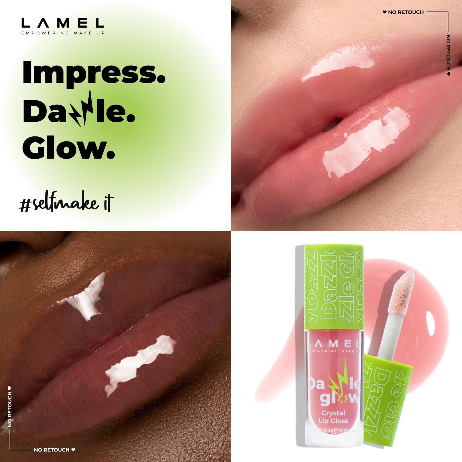 Brillo Labial LAMEL Dazzle Glow 35.8 ml - Color 402 Alma Gemela