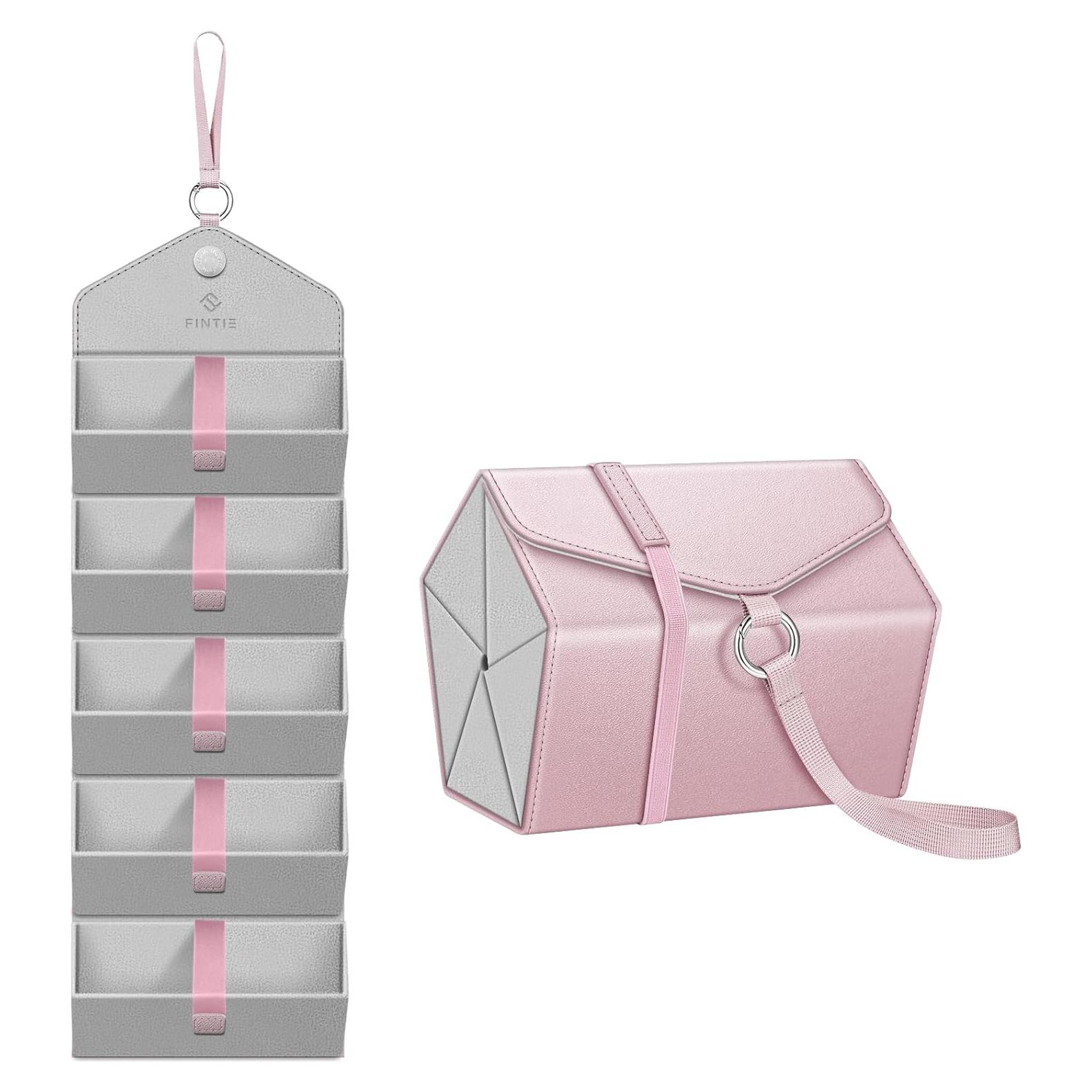 Organizador de Gafas de Sol Fintie Oro Rosa 5 Ranuras