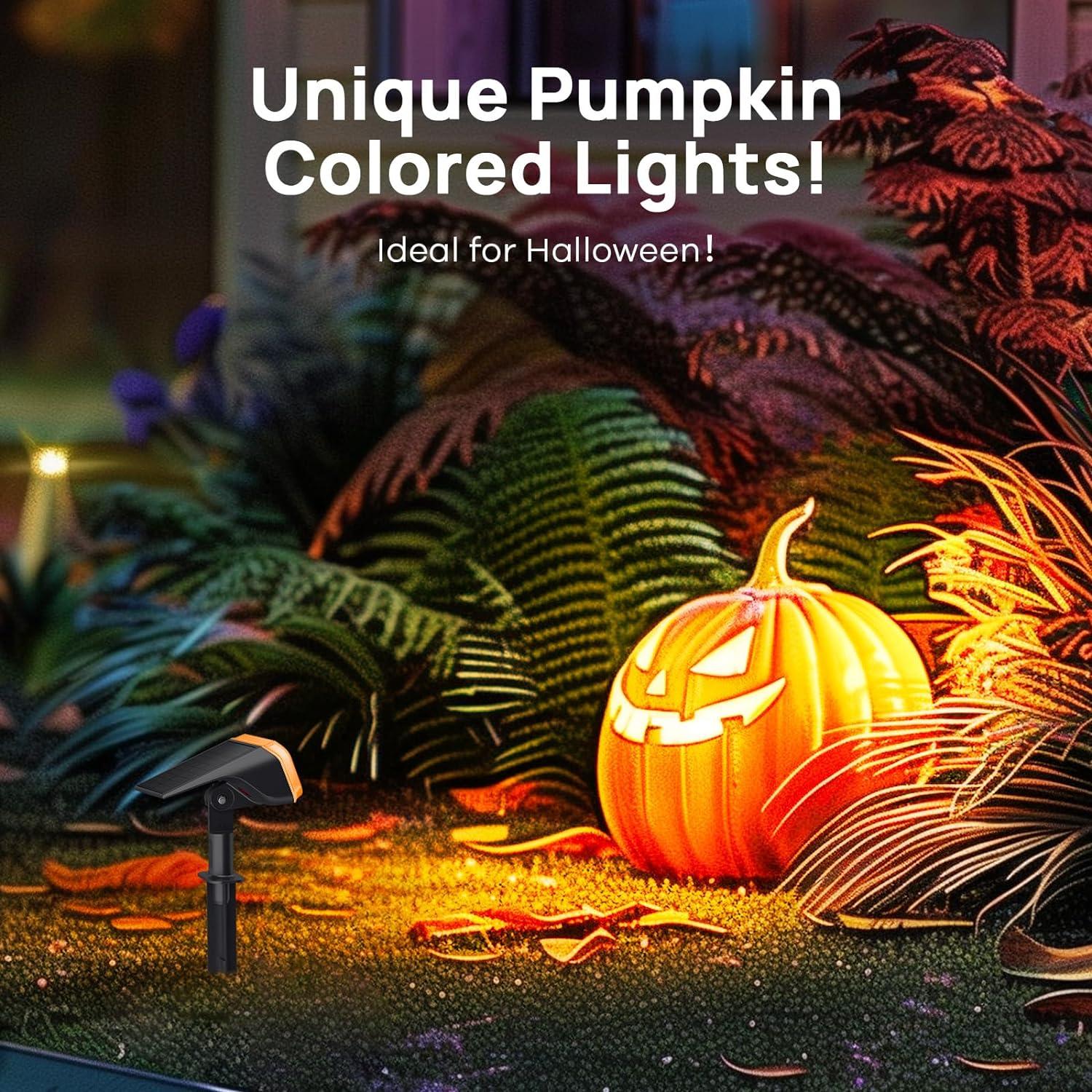 Luces Solares Linkind 4 Paquete Multicolor 10 Modos IP67