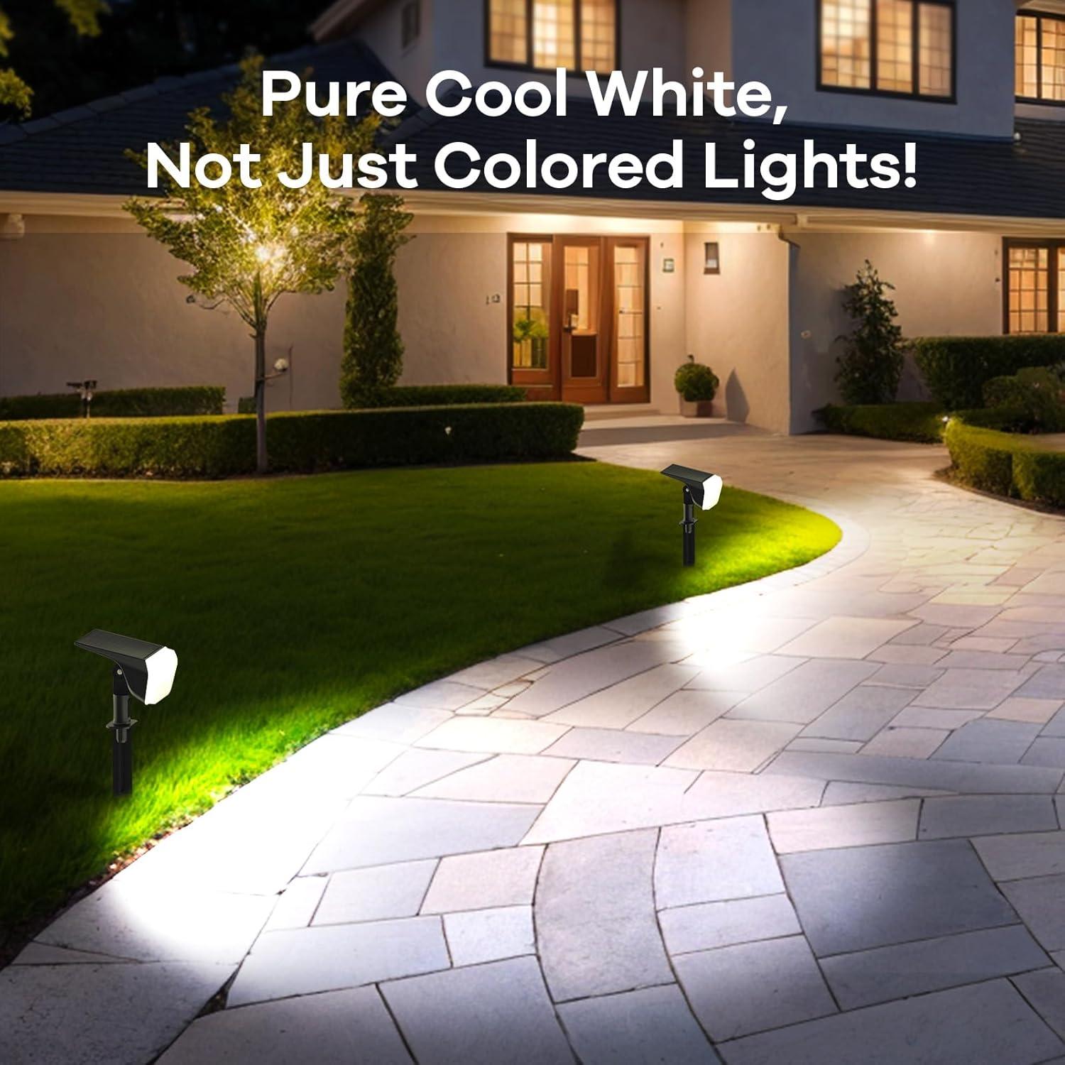 Luces Solares Linkind 4 Paquete Multicolor 10 Modos IP67