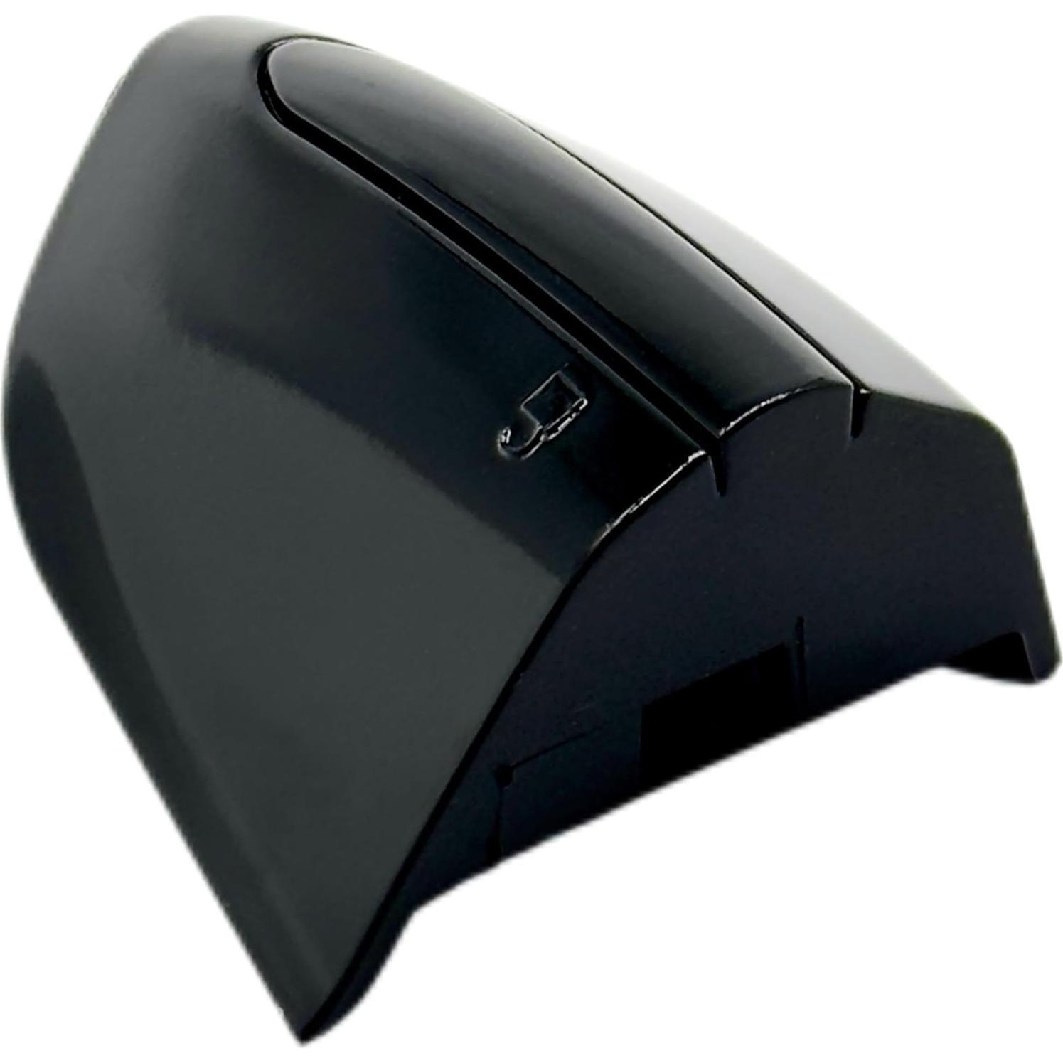 Front Left Exterior Door Handle Lock Bezel Cover Cap Fits for 2013-2020 Ford Fusion 2015-2020 Edge OE#DS7Z-54218A15-DC (Black)