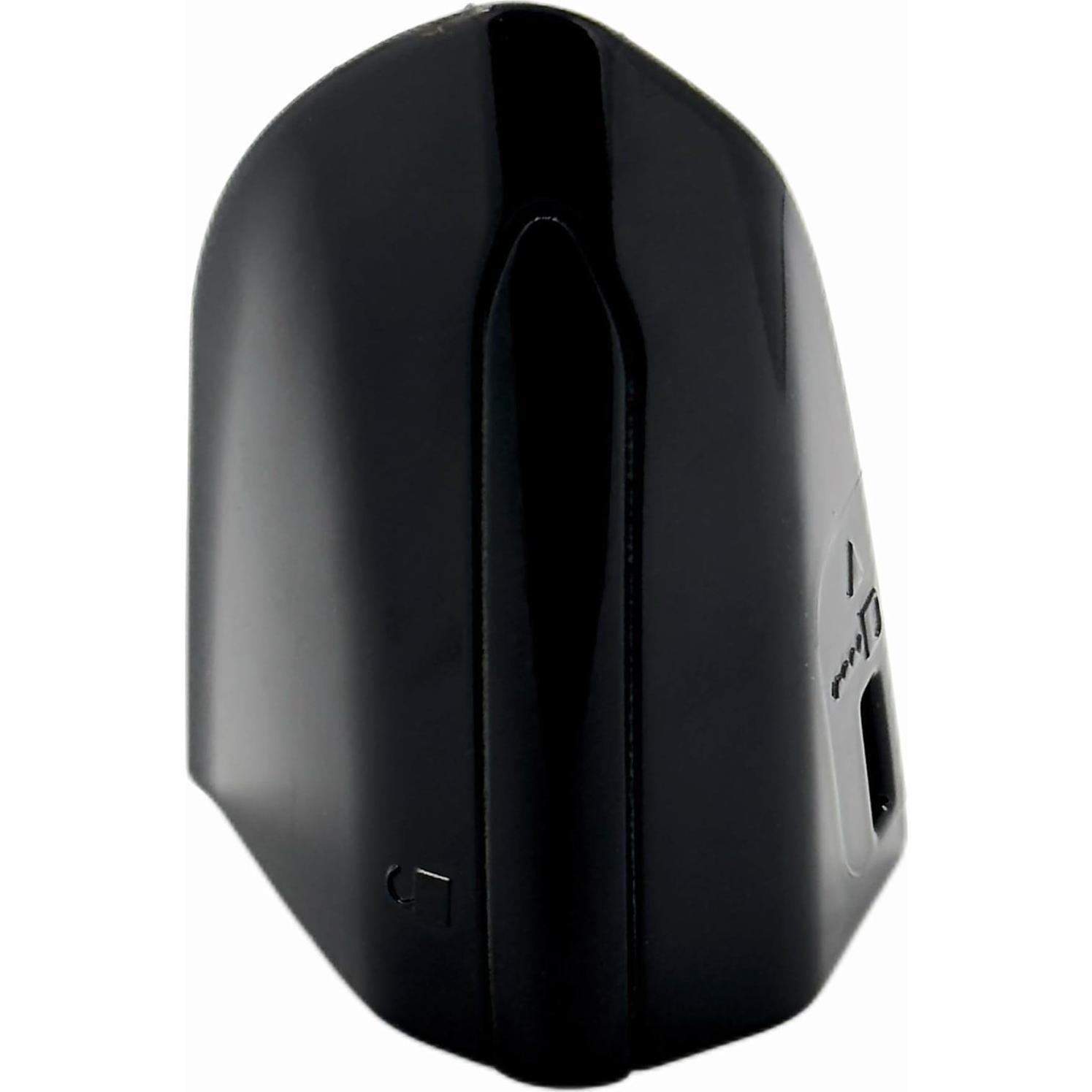 Front Left Exterior Door Handle Lock Bezel Cover Cap Fits for 2013-2020 Ford Fusion 2015-2020 Edge OE#DS7Z-54218A15-DC (Black)