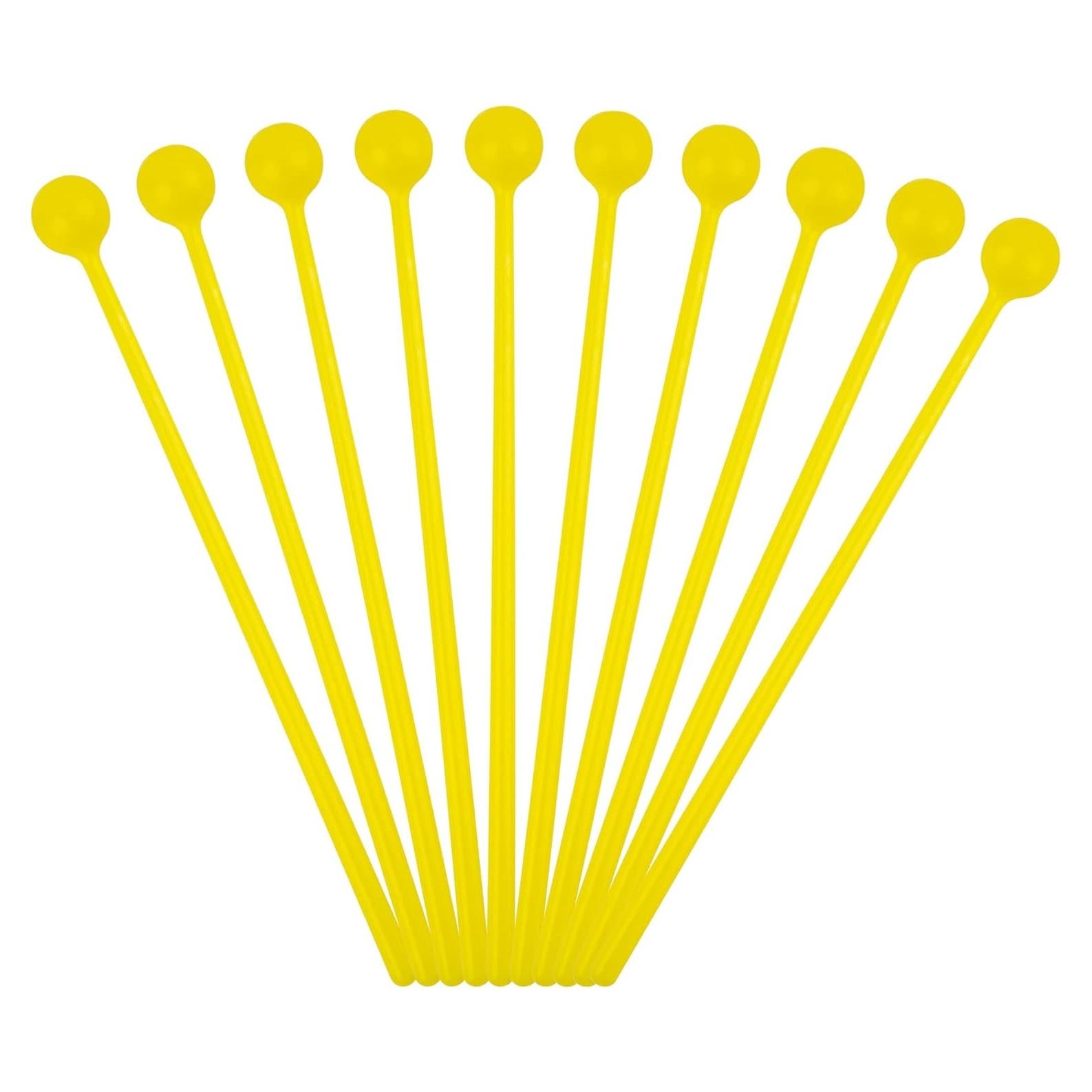 Paquete de 10 Martillos de Campana AUEAR Amarillos 19 cm