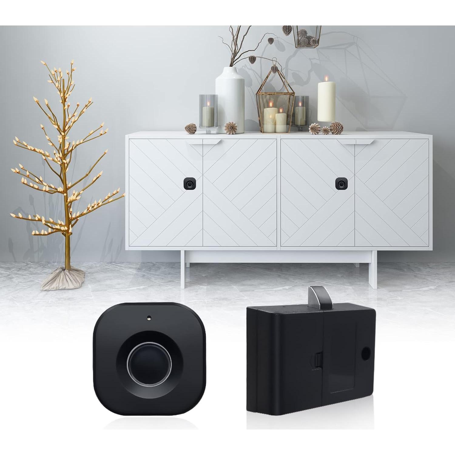 Cerradura Biométrica Bluetooth SUMNEW para Gabinete Negro