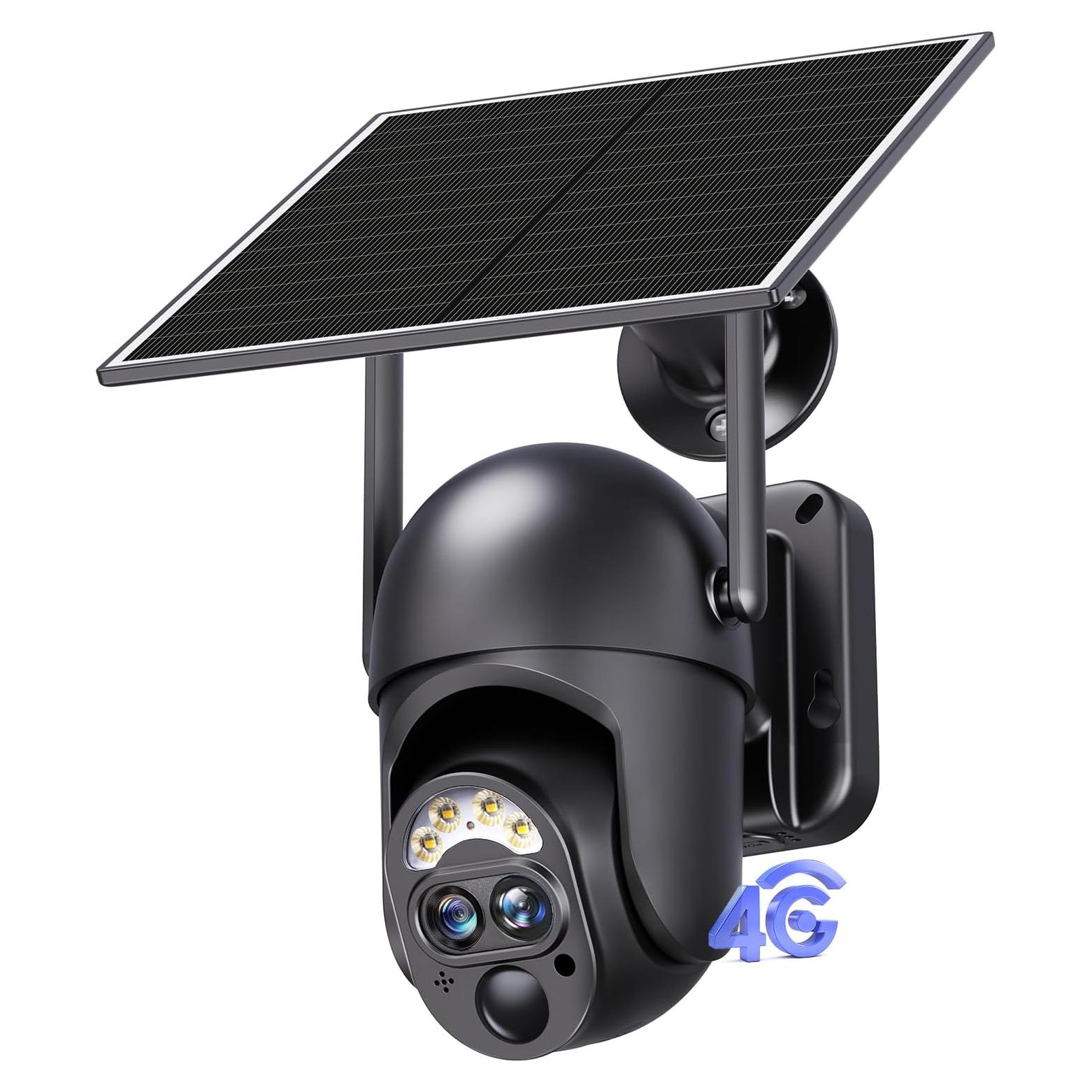 Cámara de Seguridad 4G LTE SEHMUA Doble Lente 12X IP65