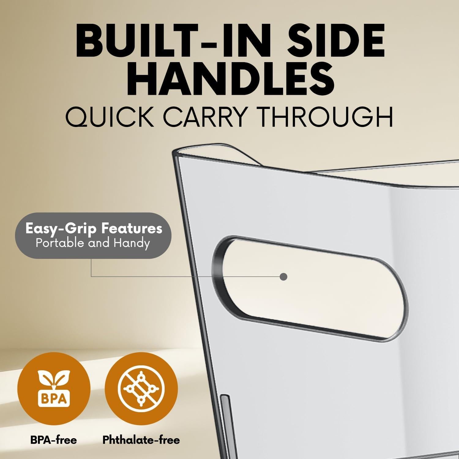 Contenedores de Almacenamiento Plástico Extra Grande Control Kitchen