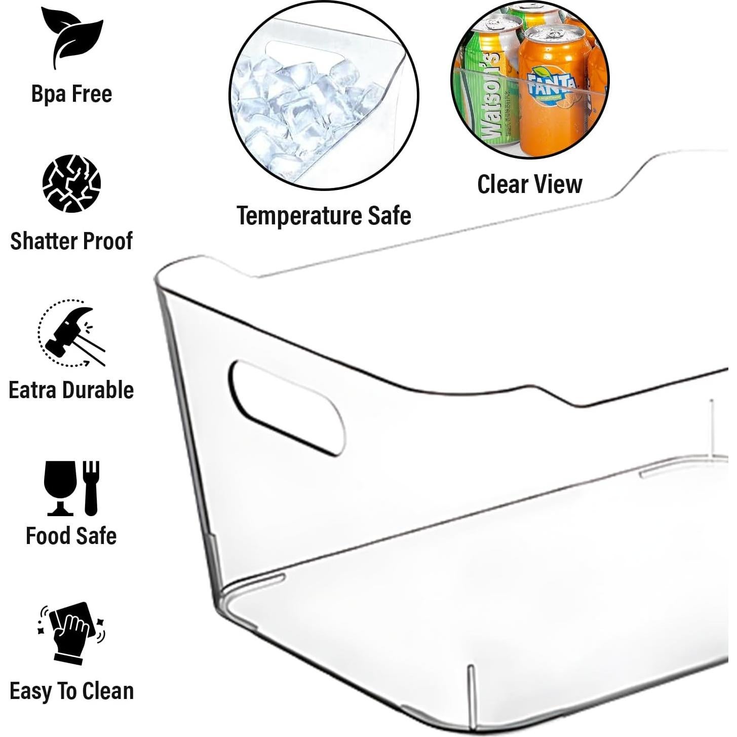 Contenedores de Almacenamiento Plástico Extra Grande Control Kitchen