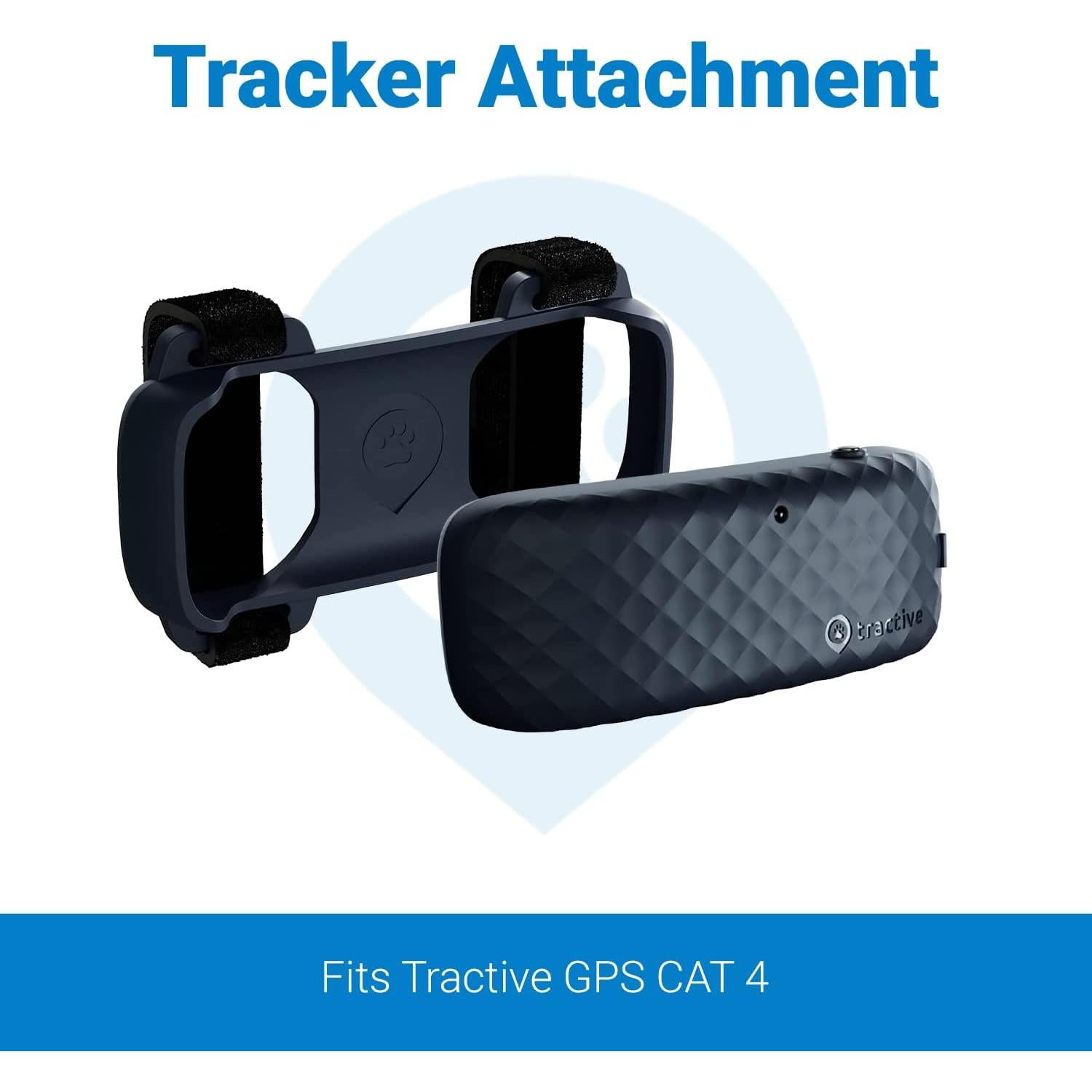 Accesorio de Arnés Tractive GPS Cat 4 para Gatos XL - Negro