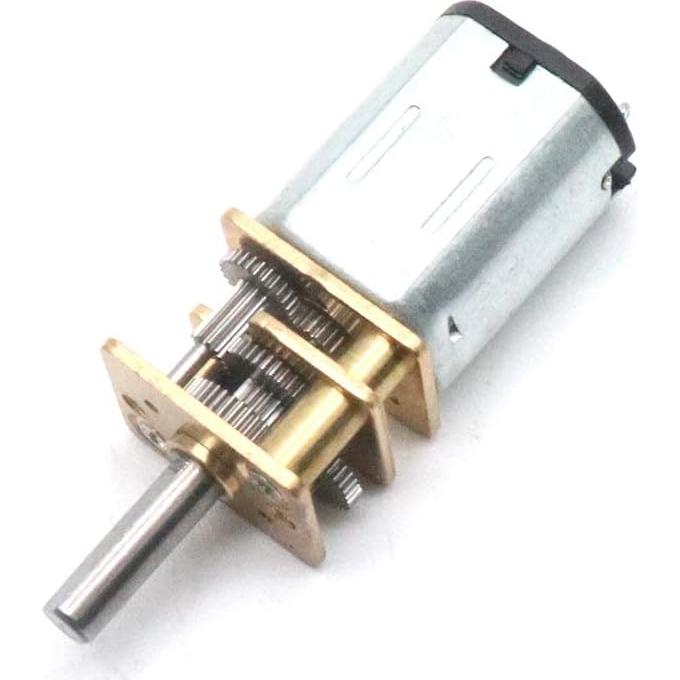 Motor de Engranaje Mini DC Hxchen 12V 200RPM 2 Pcs