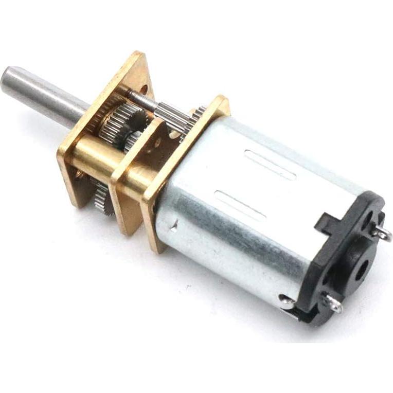 Motor de Engranaje Mini DC Hxchen 12V 200RPM 2 Pcs