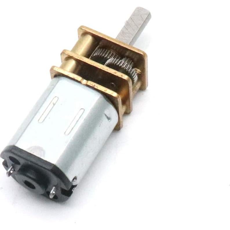 Motor de Engranaje Mini DC Hxchen 12V 200RPM 2 Pcs