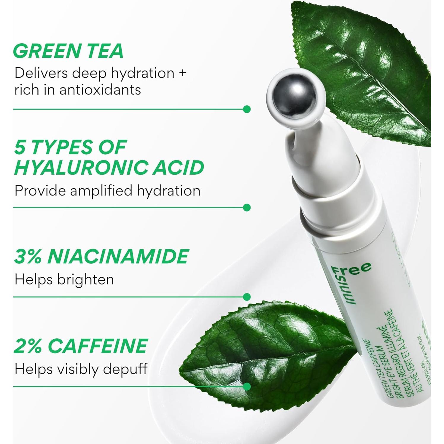 Suero para Ojos Innisfree 10 ml Café Verde Niacinamida