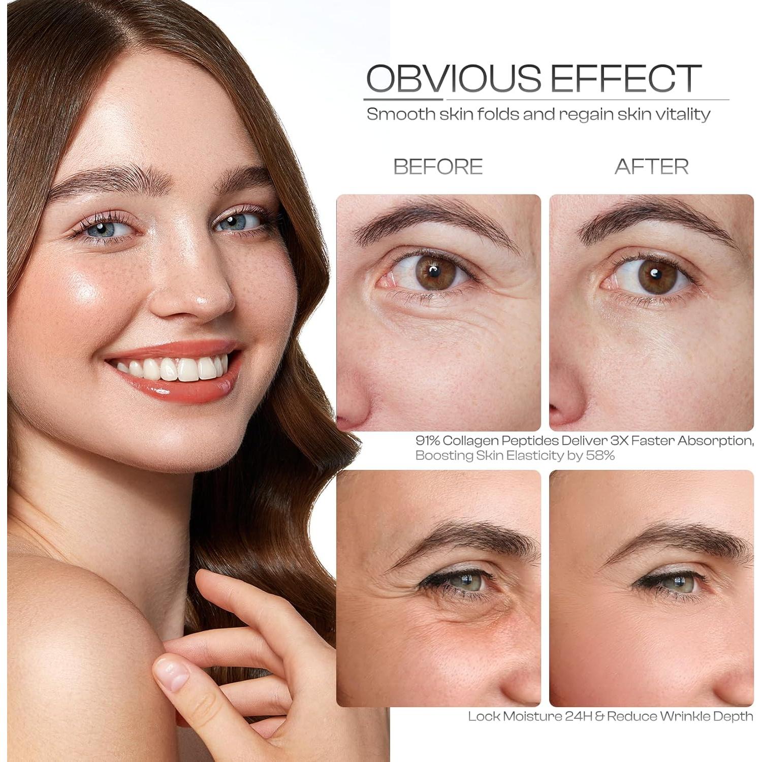 Mascarilla Facial Nocturna LHOPEBK Colágeno Hidratante 290g