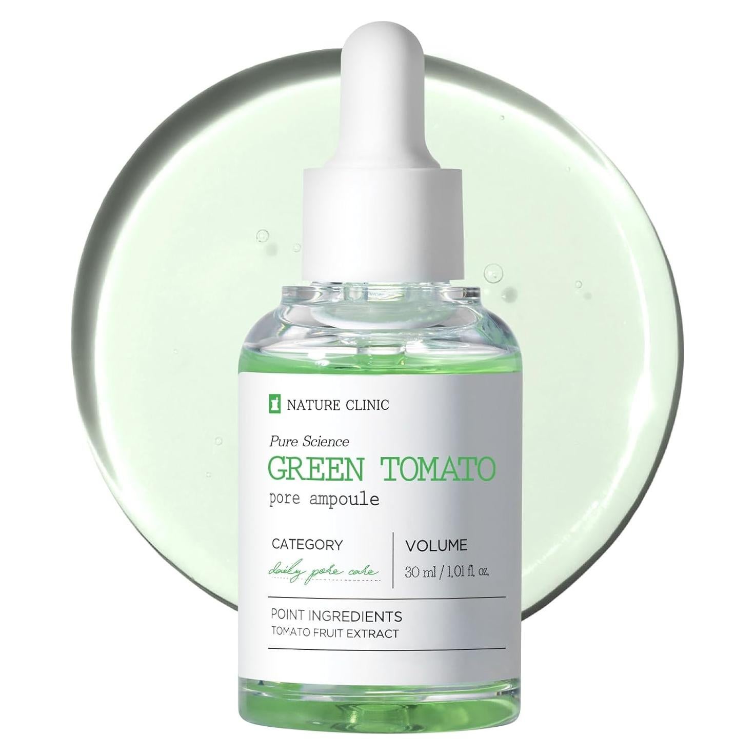 Ampoule de Poros MANTONG Tomate Verde 30ml Hidratante Facial
