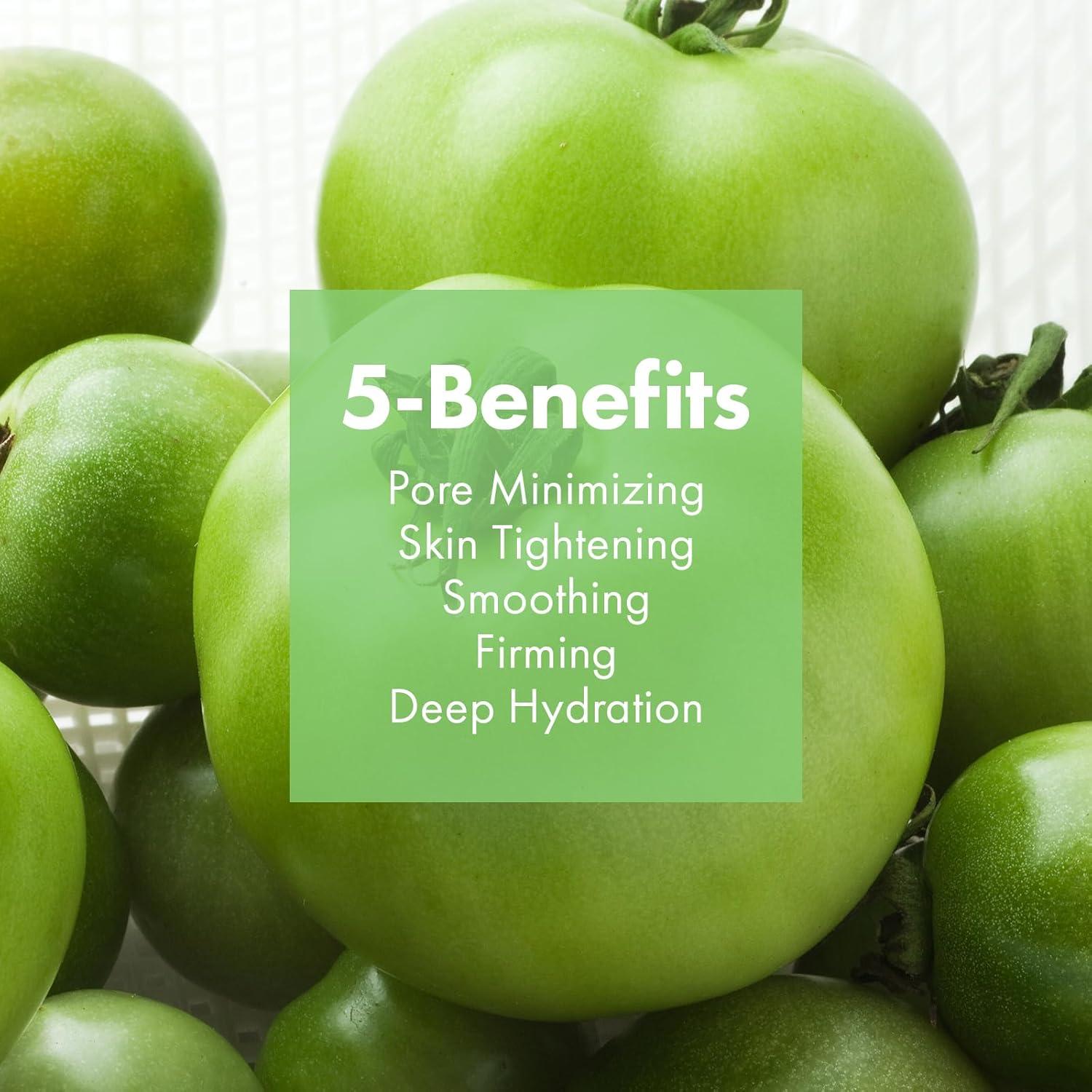 Ampoule de Poros MANTONG Tomate Verde 30ml Hidratante Facial