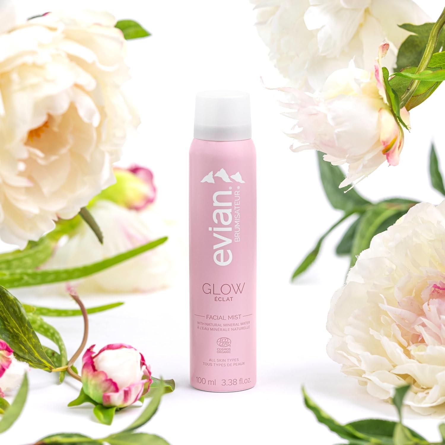 Evian Glow Mist Facial - Aumenta Radiancia - Orgánico - 130g