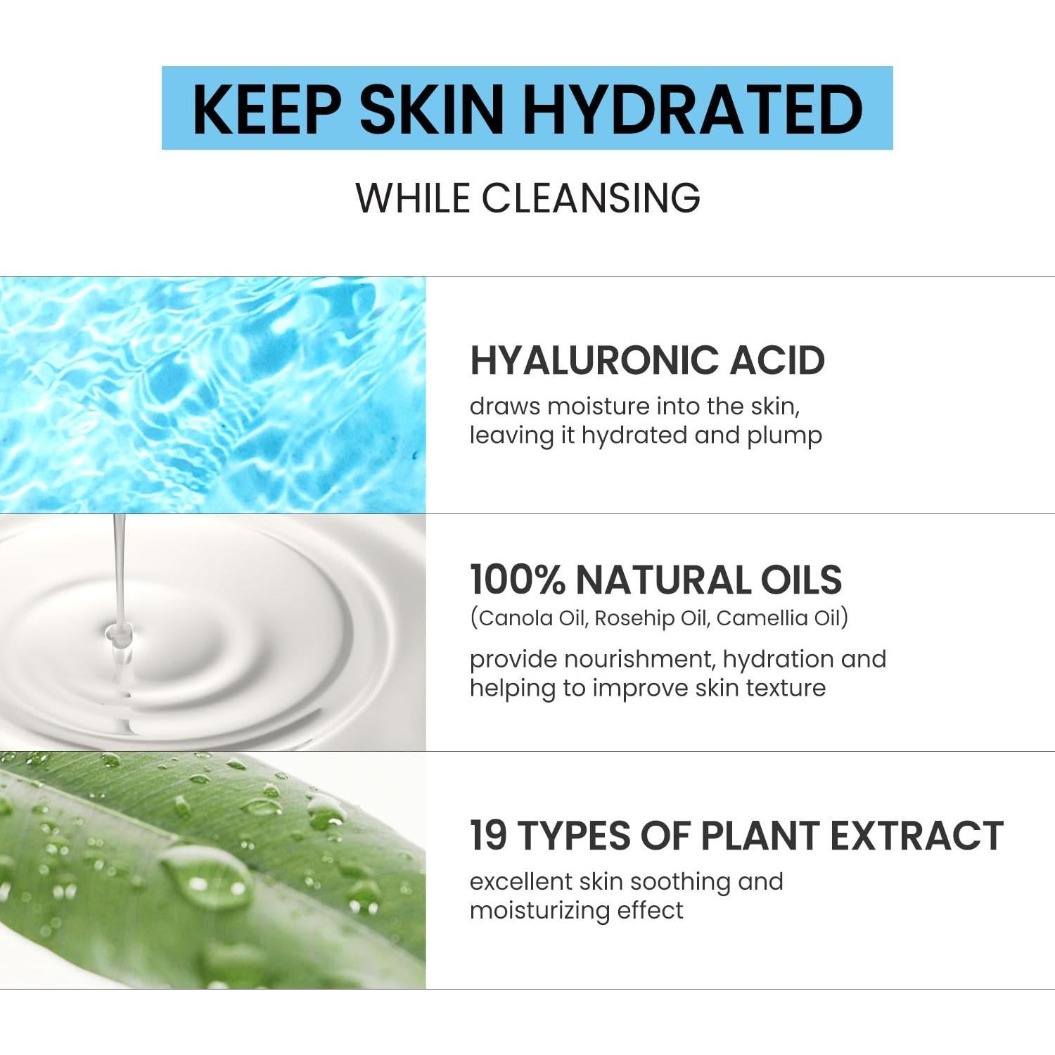 Coxir Limpiador Facial Aceite Hialurónico 150ml Suave