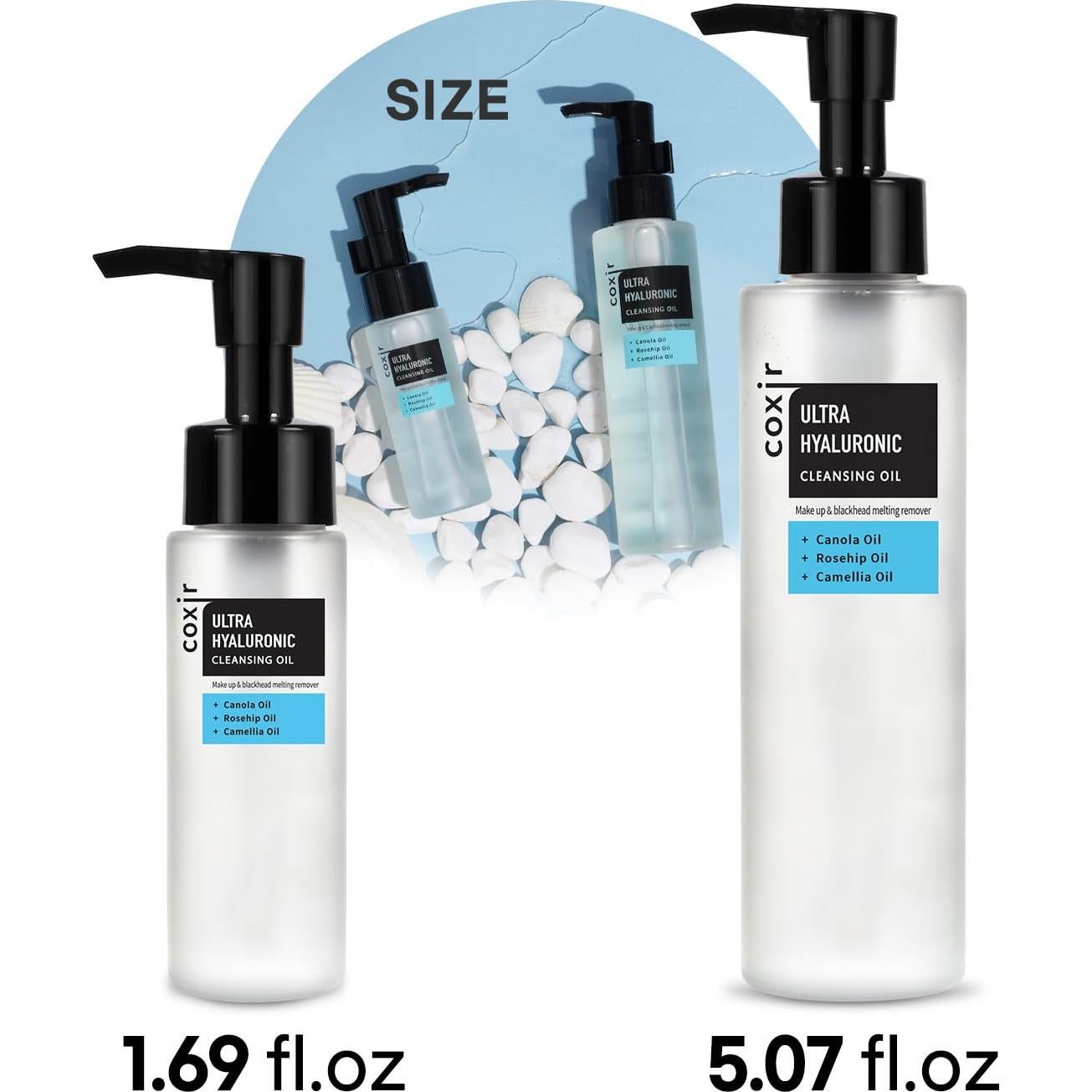 Coxir Limpiador Facial Aceite Hialurónico 150ml Suave