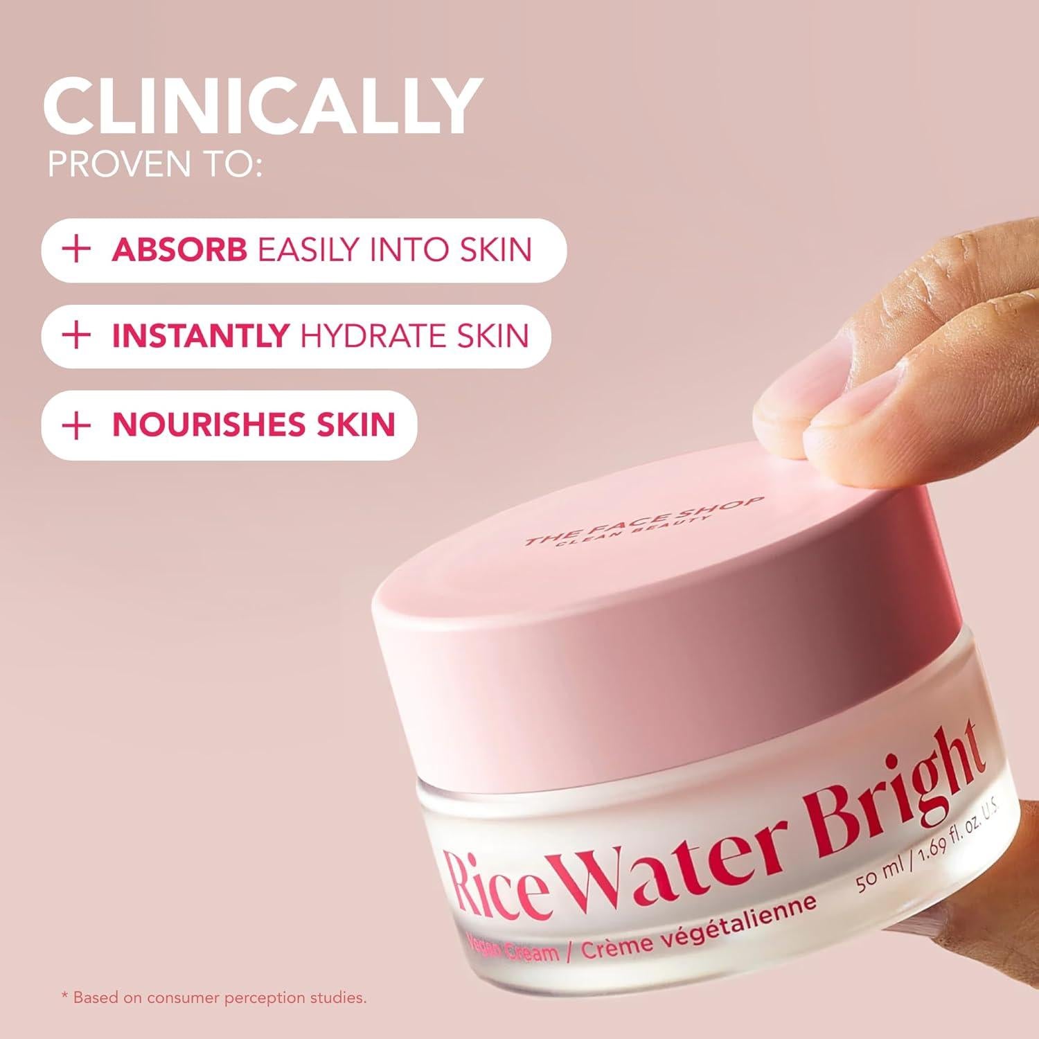 Kit de Viaje Rice Water Bright The Face Shop - Cuidado Vegano