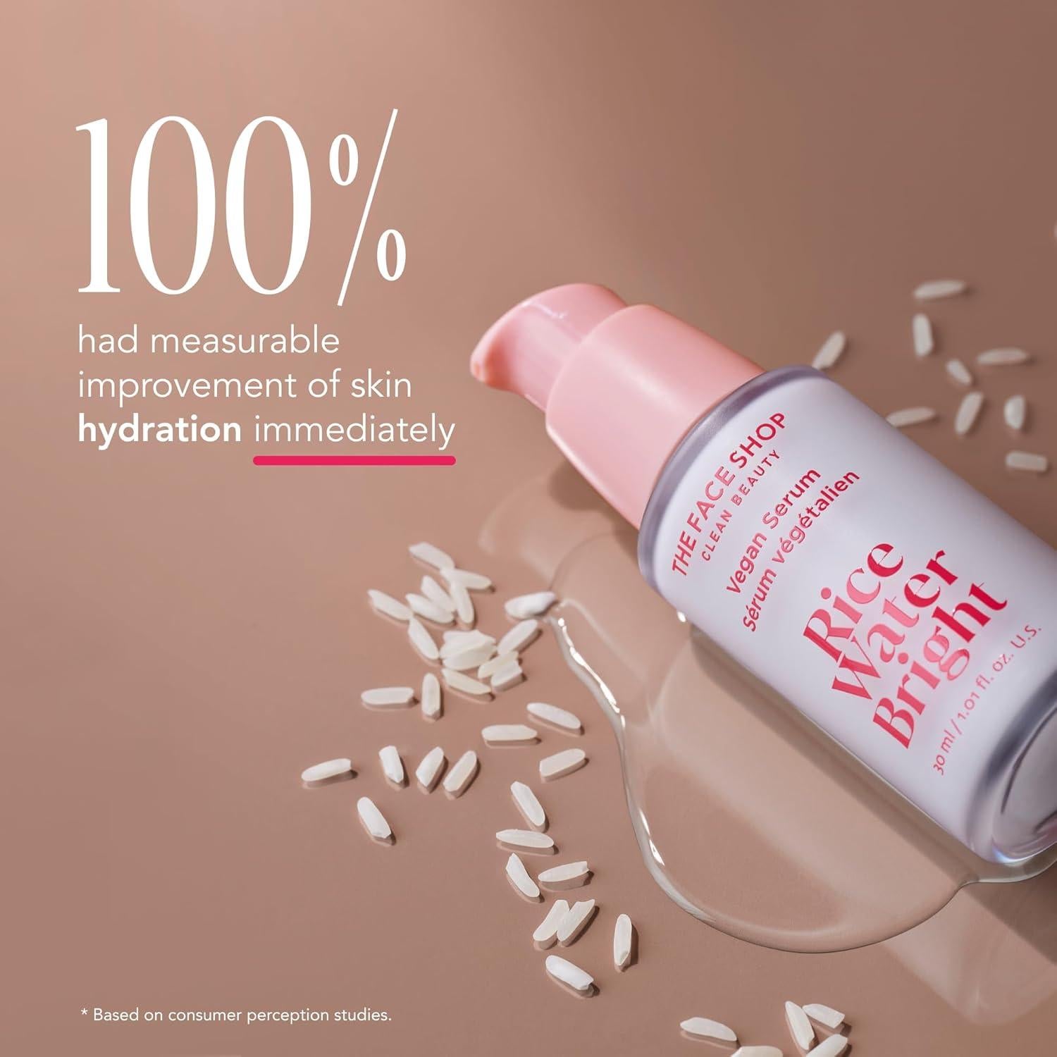 Kit de Viaje Rice Water Bright The Face Shop - Cuidado Vegano