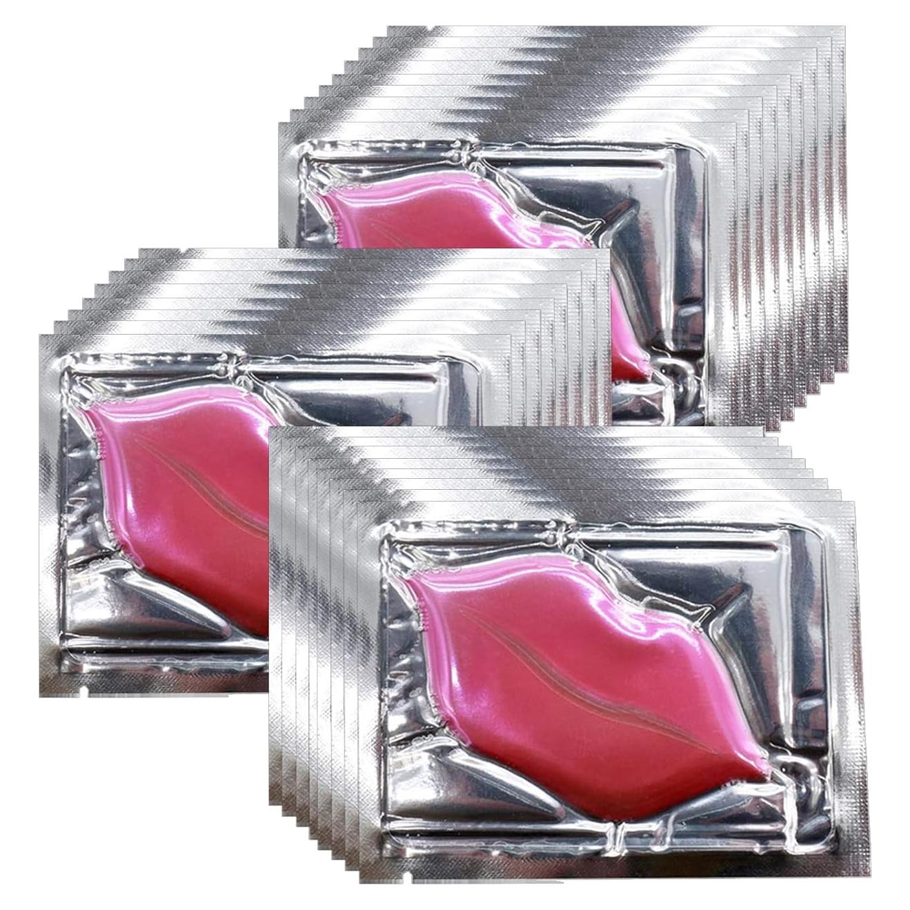 Mascarilla de Labios Rosa Adofect 30 Piezas Hidratante