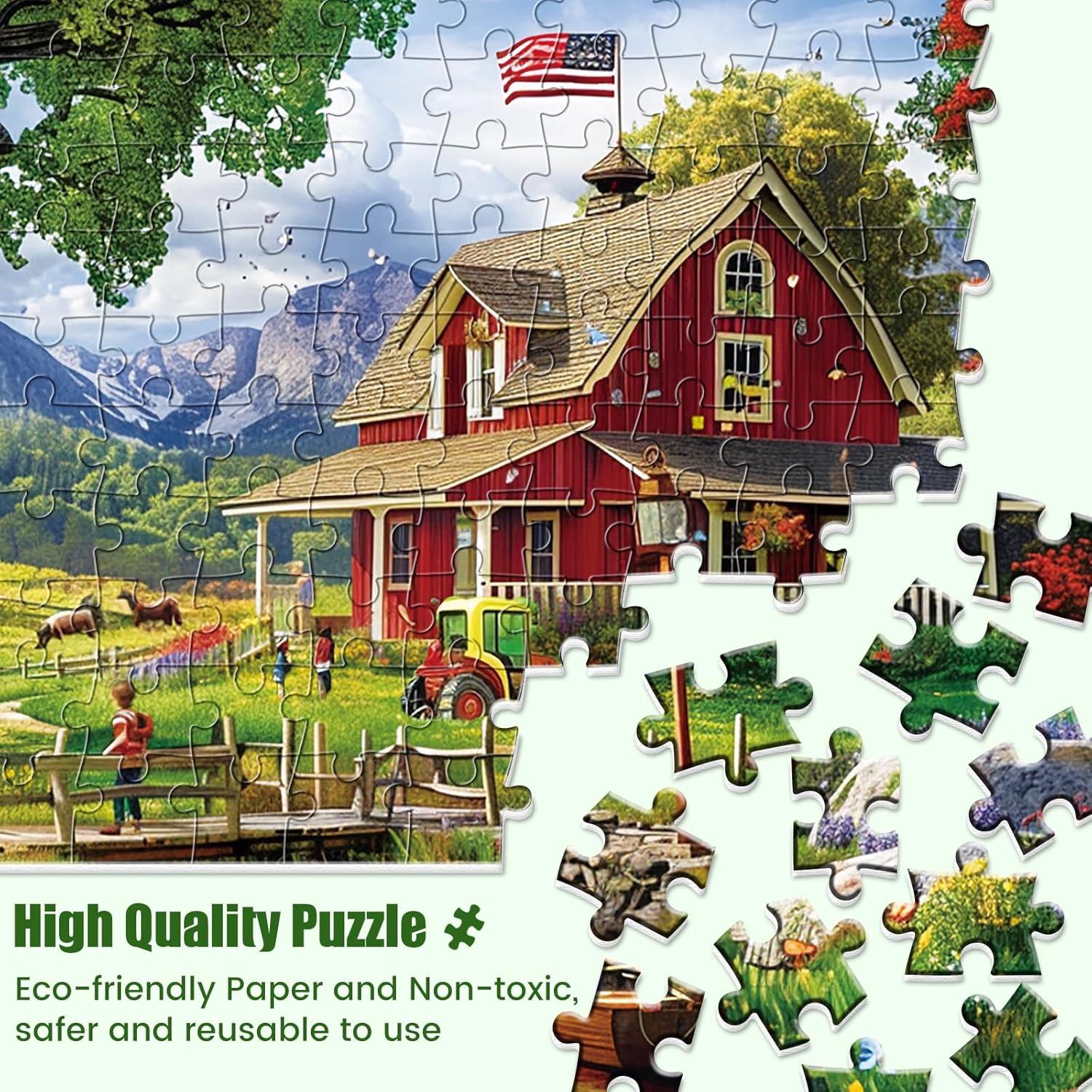 Rompecabezas de 1000 Piezas Edsjegn Country Clubhouse 71x51cm