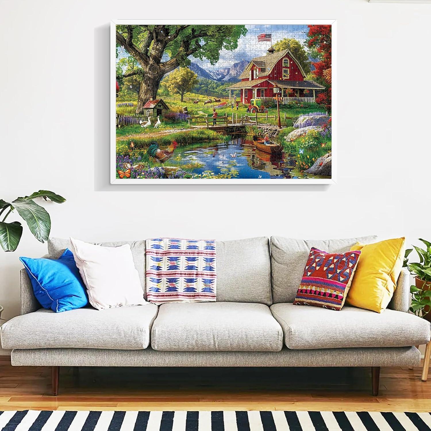 Rompecabezas de 1000 Piezas Edsjegn Country Clubhouse 71x51cm