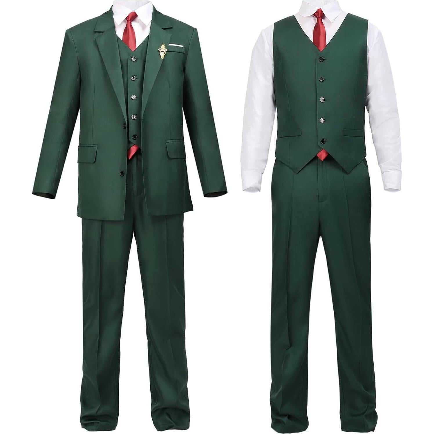 Disfraz de Traje Completo para Hombre C-ZOFEK Verde S-XXL